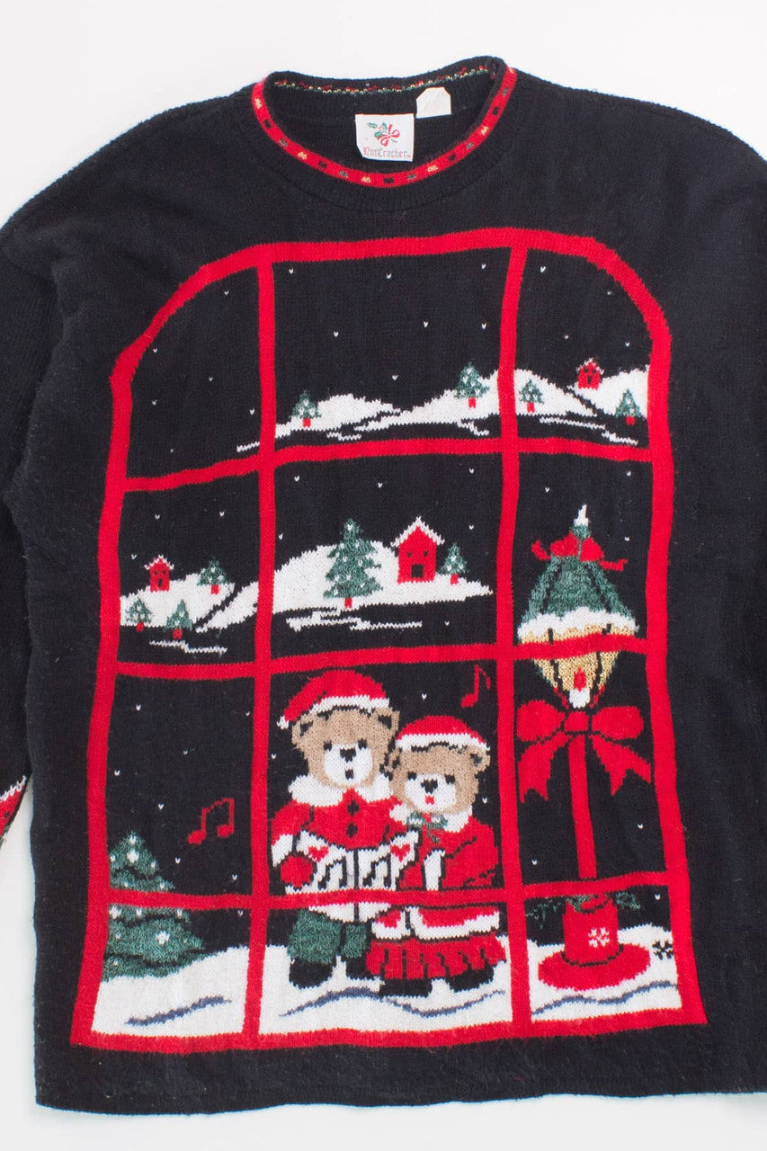 Black Ugly Christmas Pullover 58314