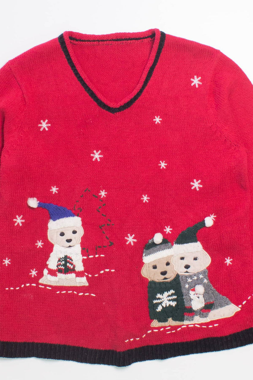 Red Ugly Christmas Pullover 58363