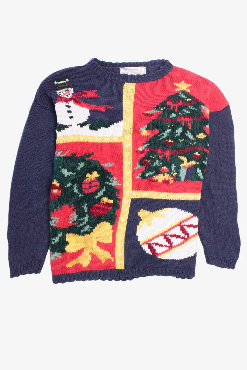 Blue Ugly Christmas Pullover 58380