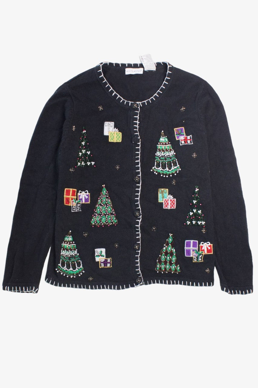 Black Ugly Christmas Cardigan 58385