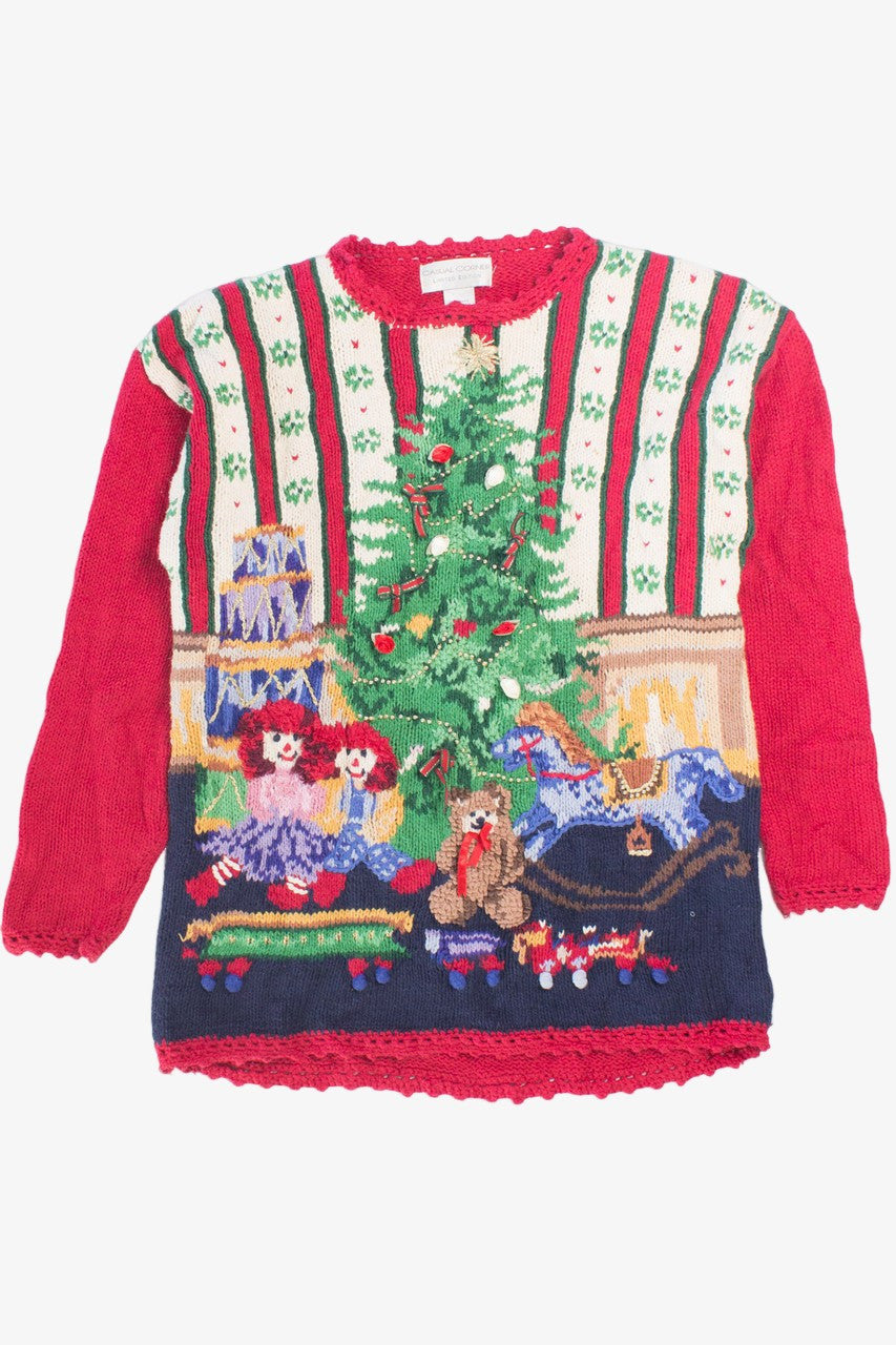 Multicolor Ugly Christmas Pullover 58425