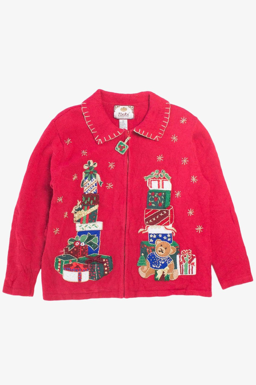 Red Ugly Christmas Cardigan 58429