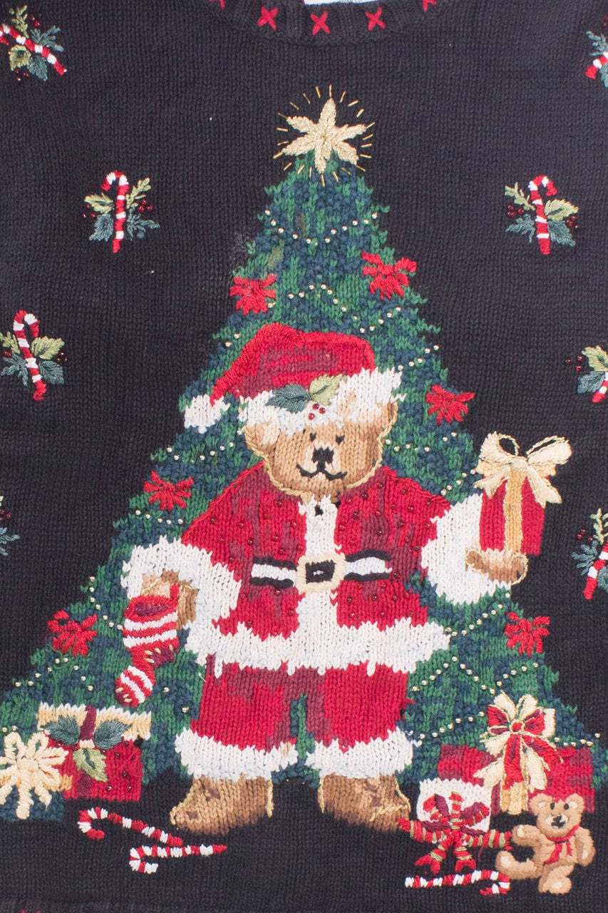 Black Ugly Christmas Pullover 58455