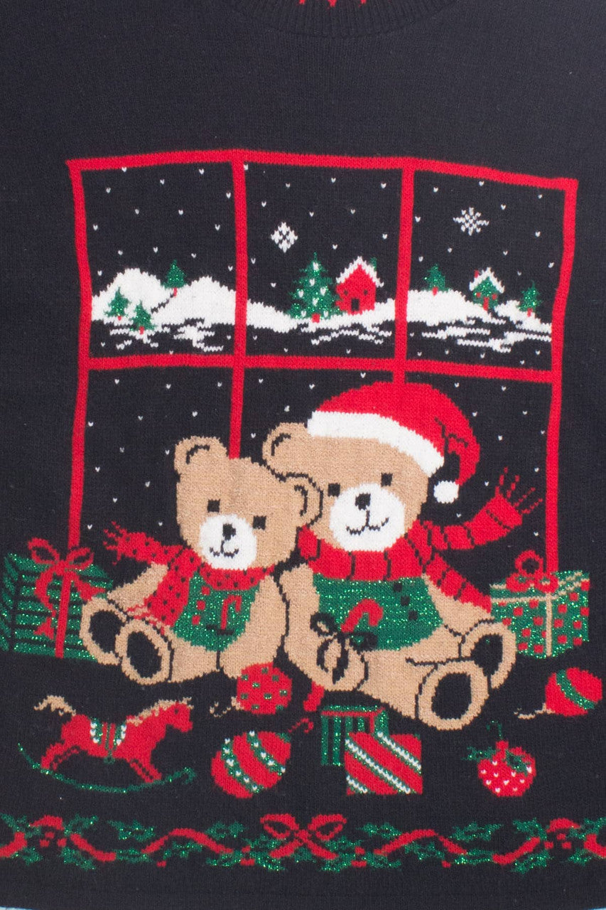 Black Ugly Christmas Pullover 58486