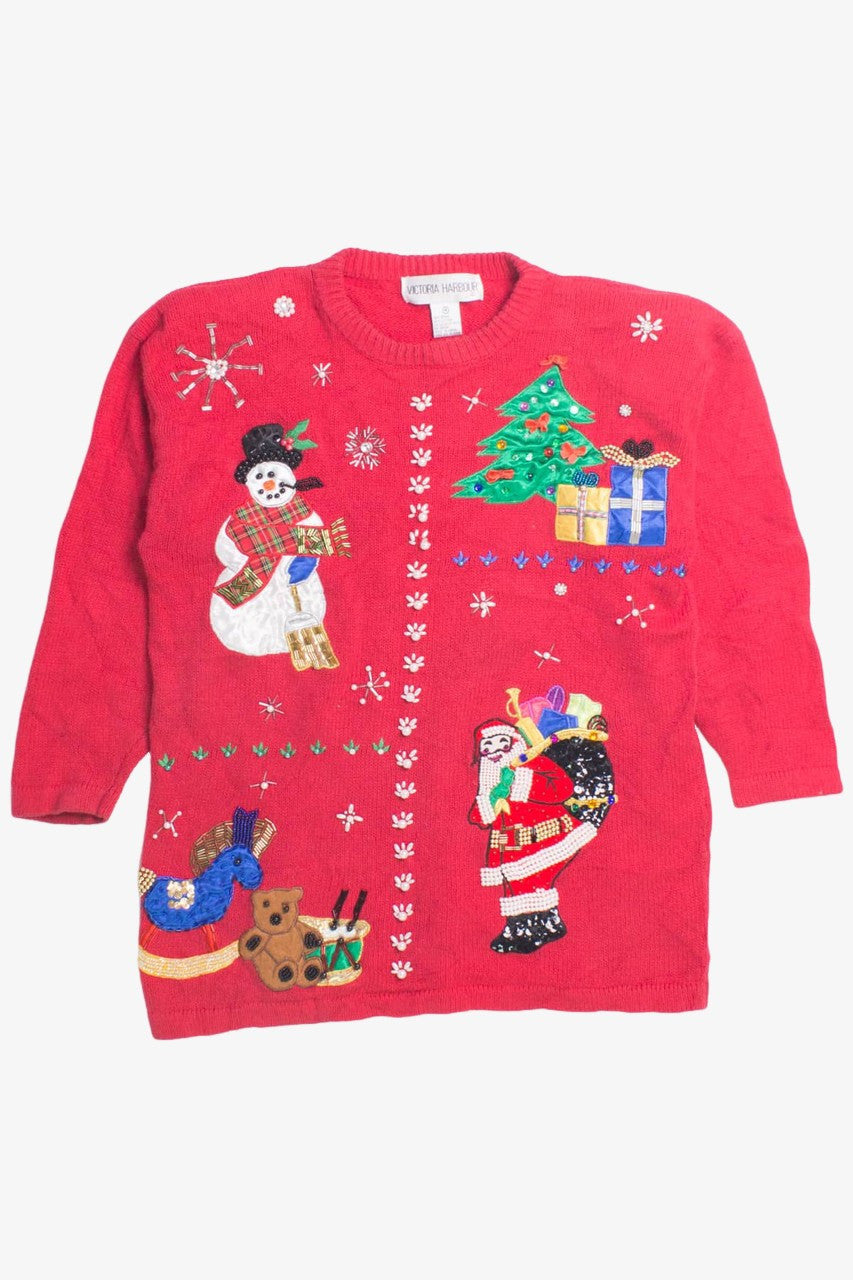 Red Ugly Christmas Pullover 58493