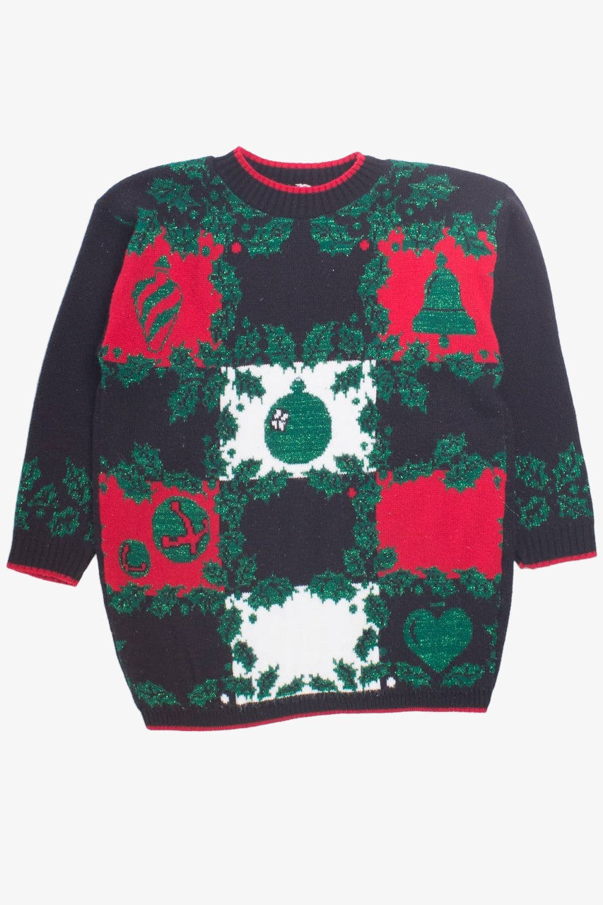 Black Ugly Christmas Pullover 58511
