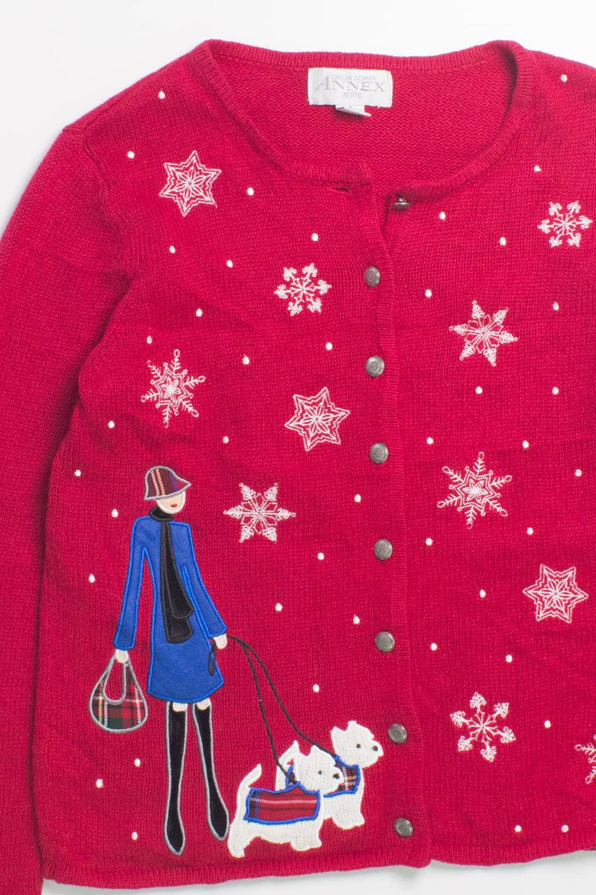Red Ugly Christmas Cardigan 58562