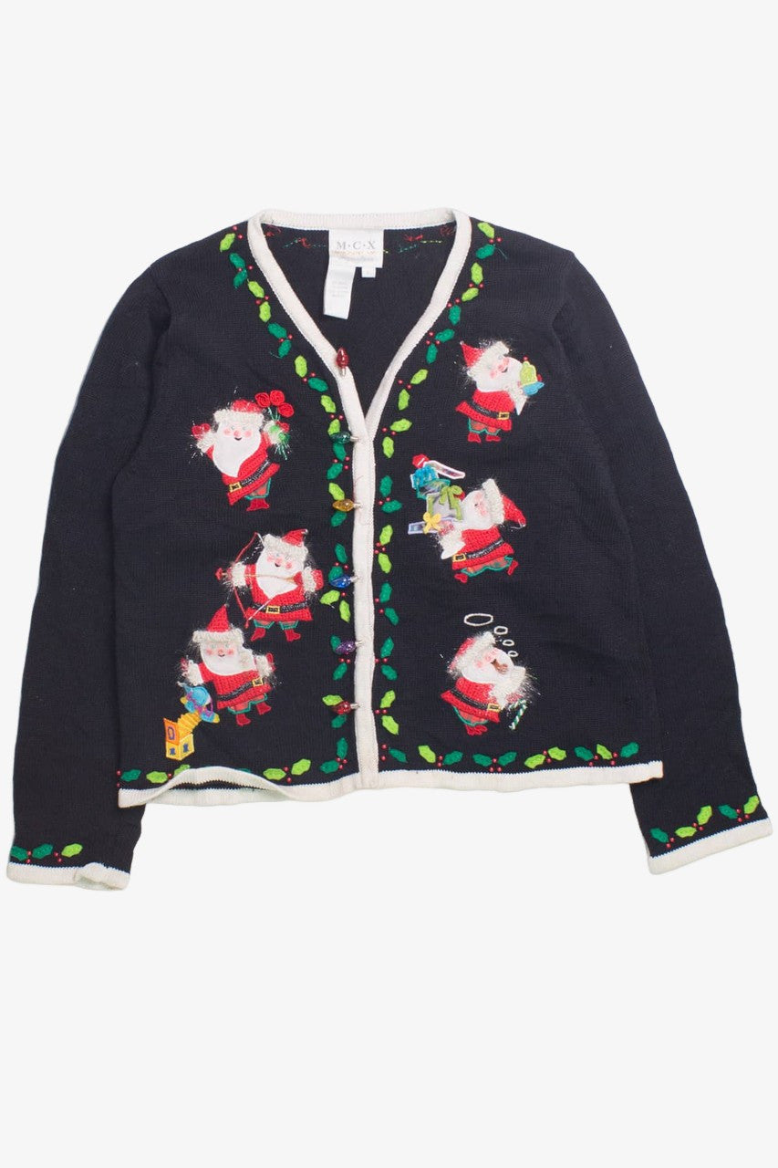 Black Ugly Christmas Cardigan 58575