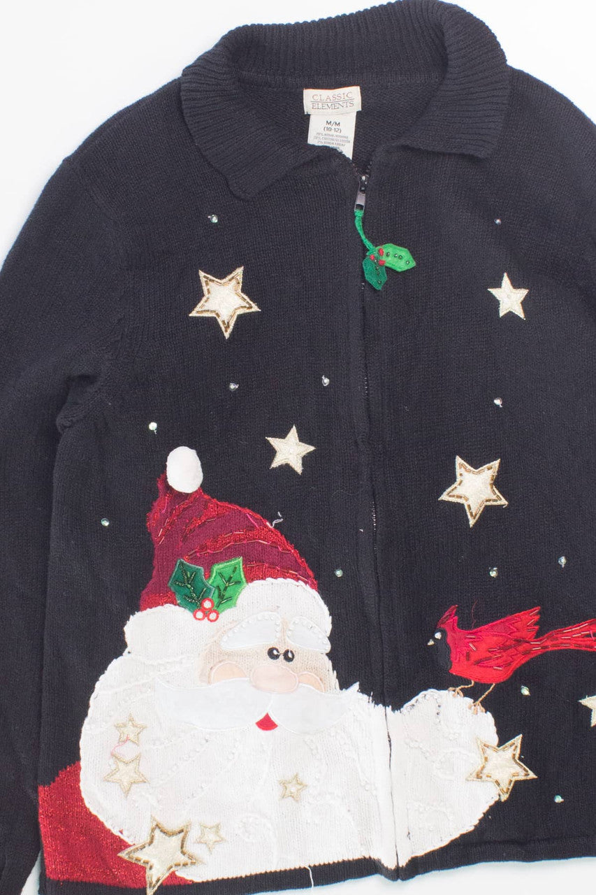 Black Ugly Christmas Cardigan 58579