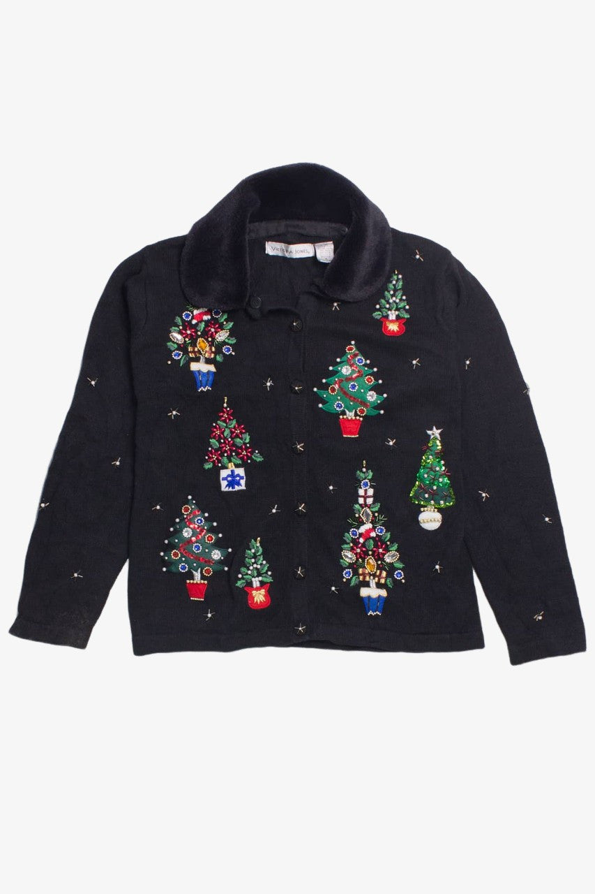 Black Ugly Christmas Cardigan 58614
