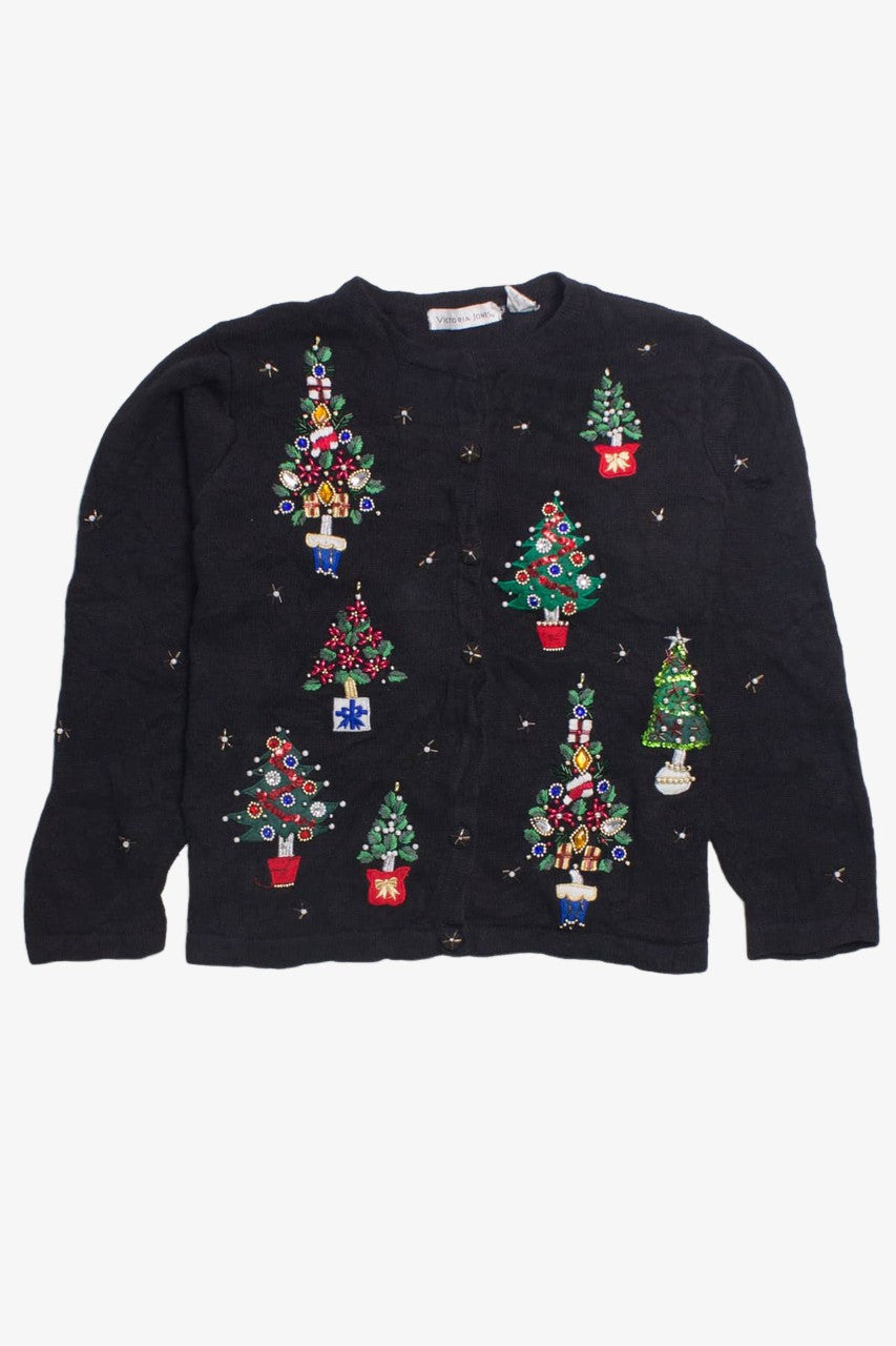 Black Ugly Christmas Cardigan 58615