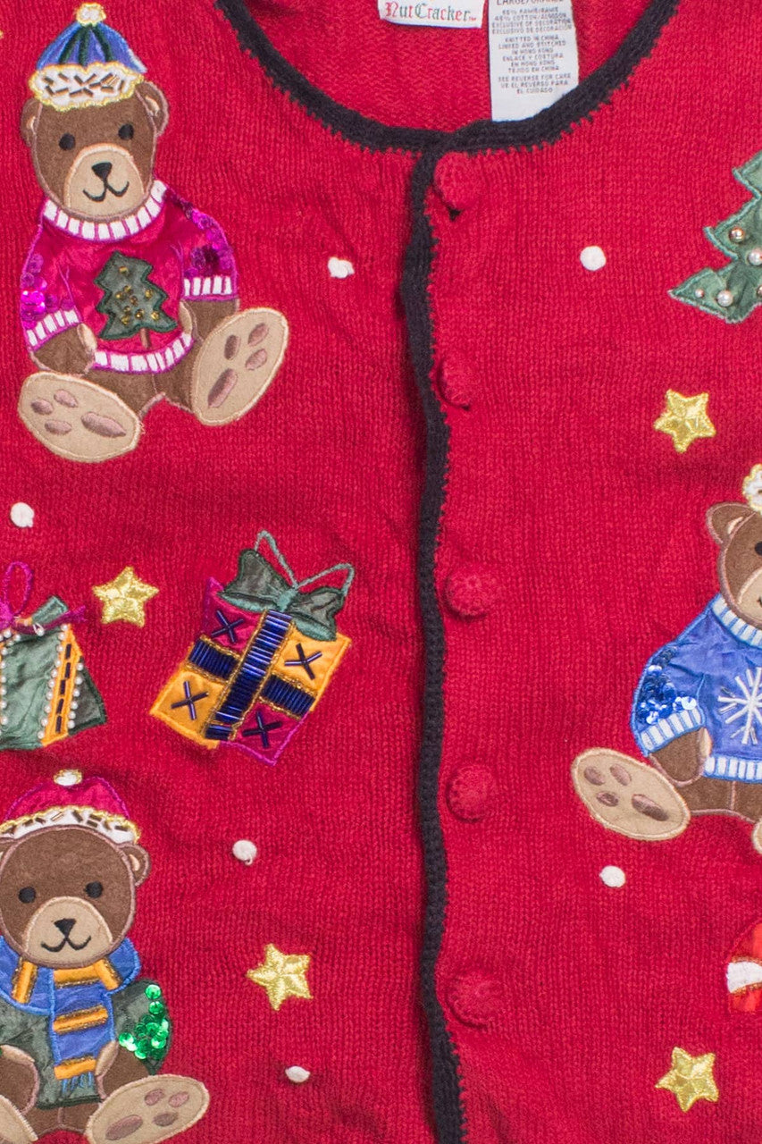 Red Ugly Christmas Cardigan 58616