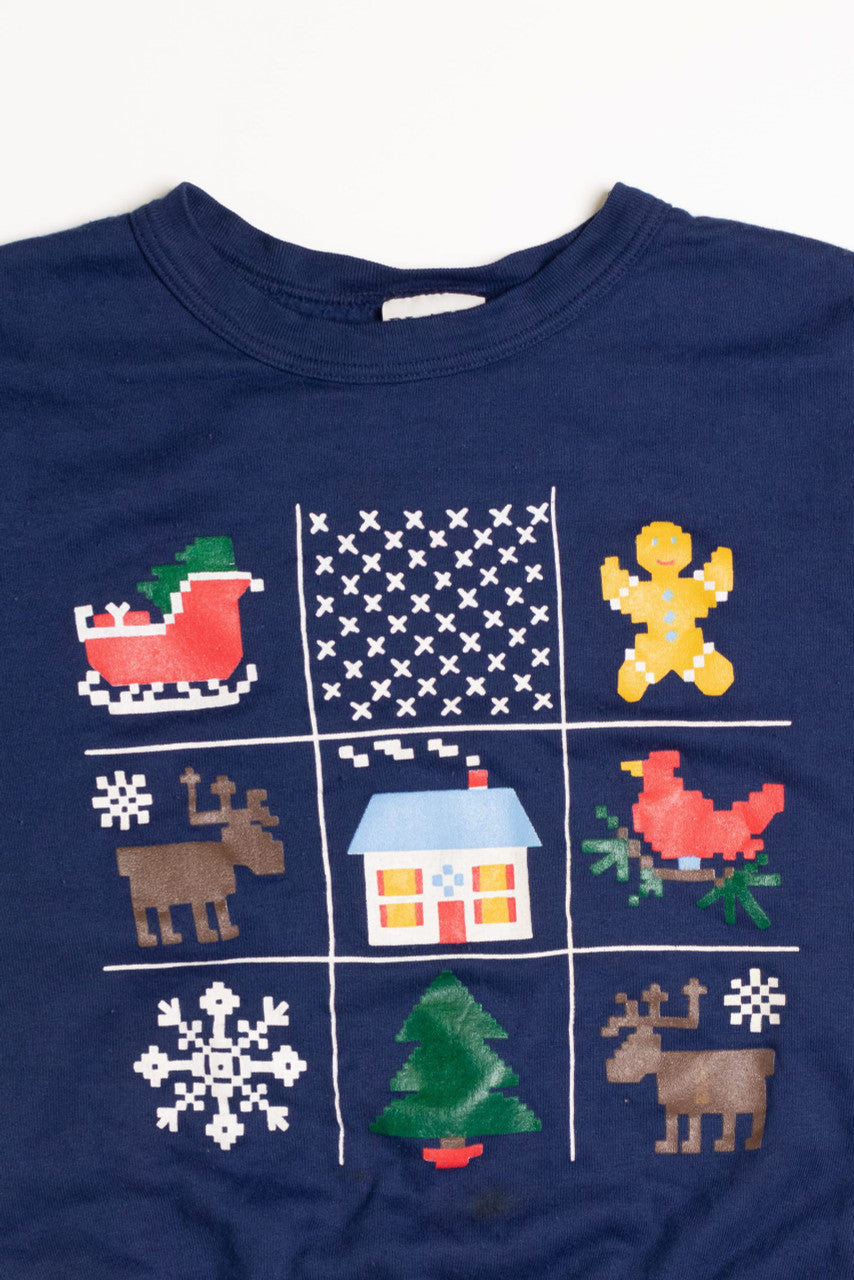 Blue Ugly Christmas Sweatshirt 59026