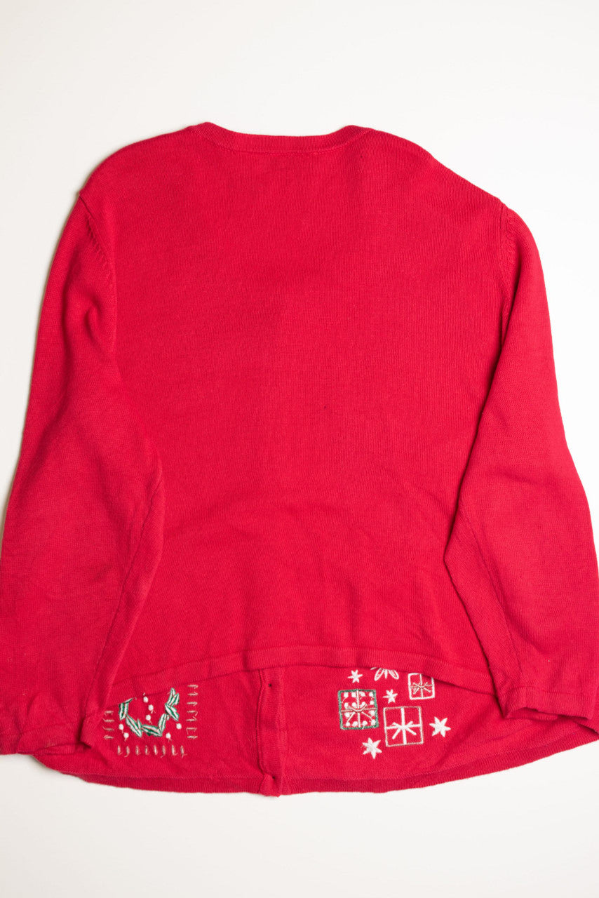 Red Ugly Christmas Cardigan 59047