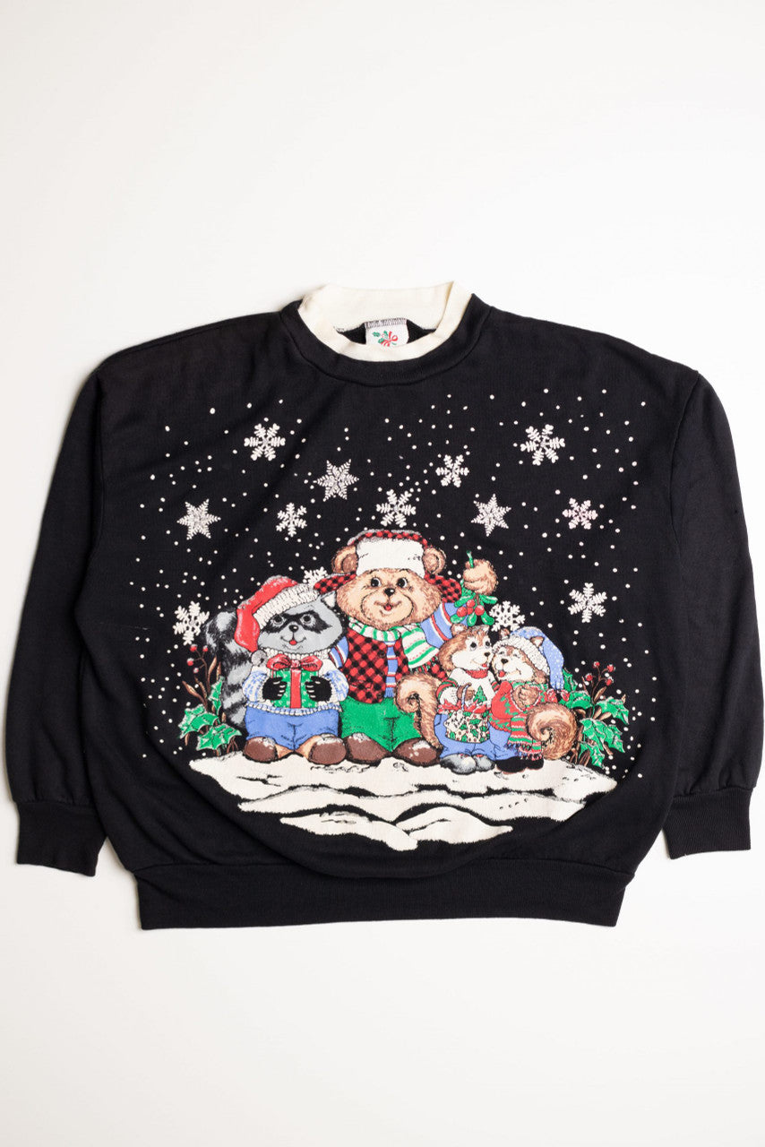 Black Ugly Christmas Sweatshirt 59087