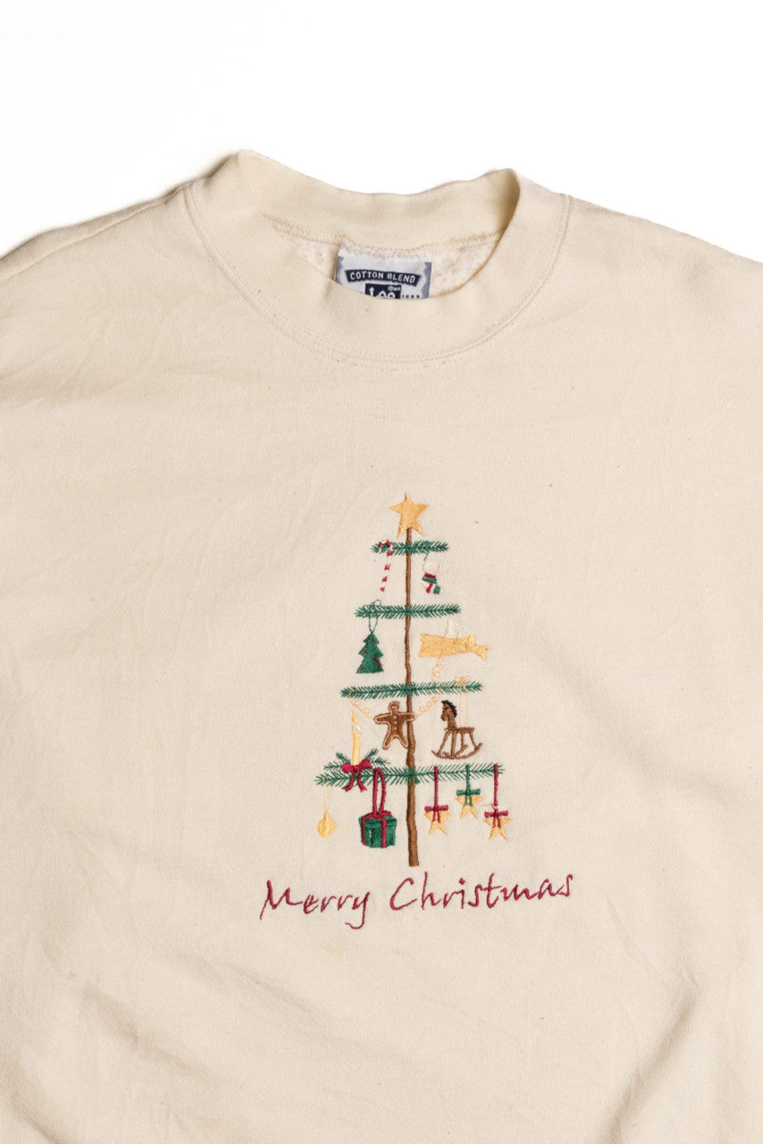 White Ugly Christmas Sweatshirt 59105