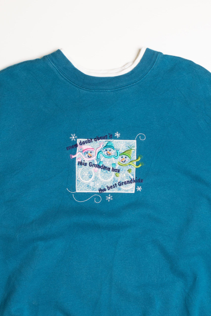 Blue Ugly Christmas Sweatshirt 59122