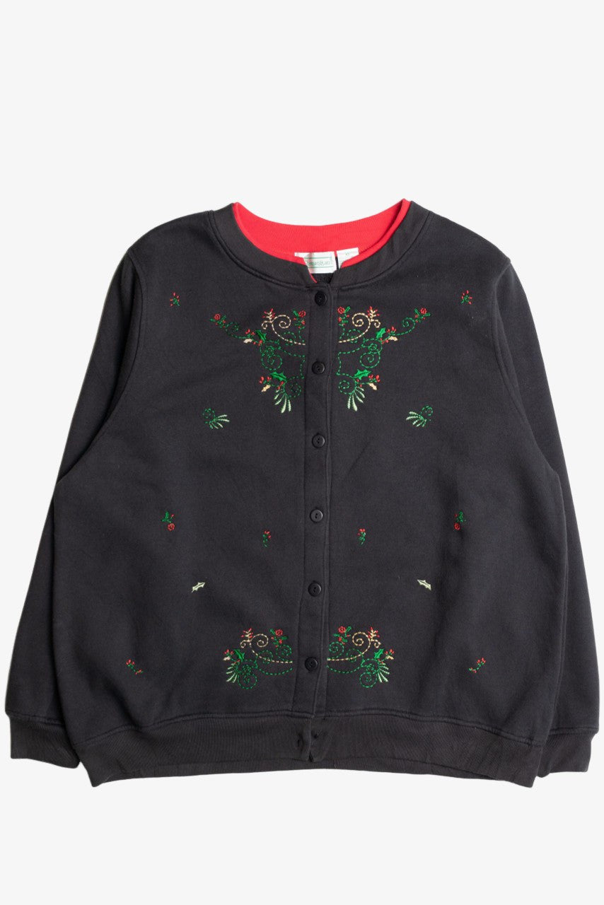 Black Ugly Christmas Cardigan 59142