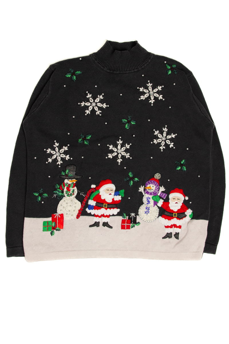Black Ugly Christmas Pullover 59179