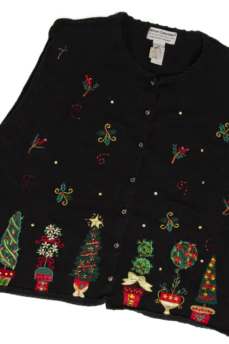Black Ugly Christmas Cardigan 59182