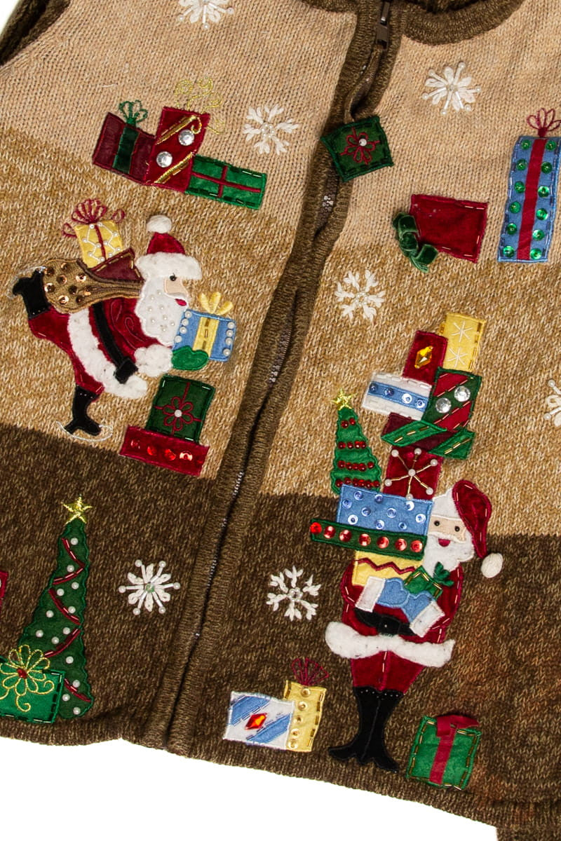 Brown Ugly Christmas Cardigan 59187