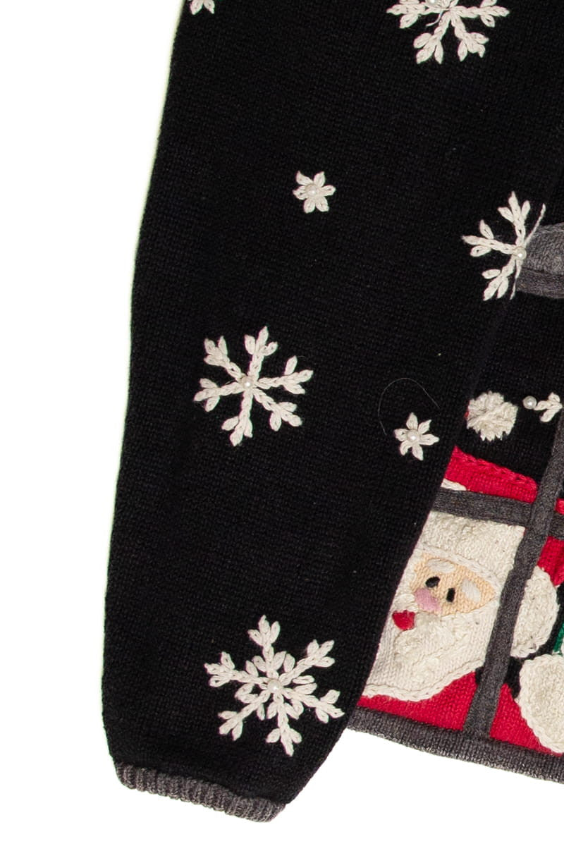 Black Ugly Christmas Cardigan 59188