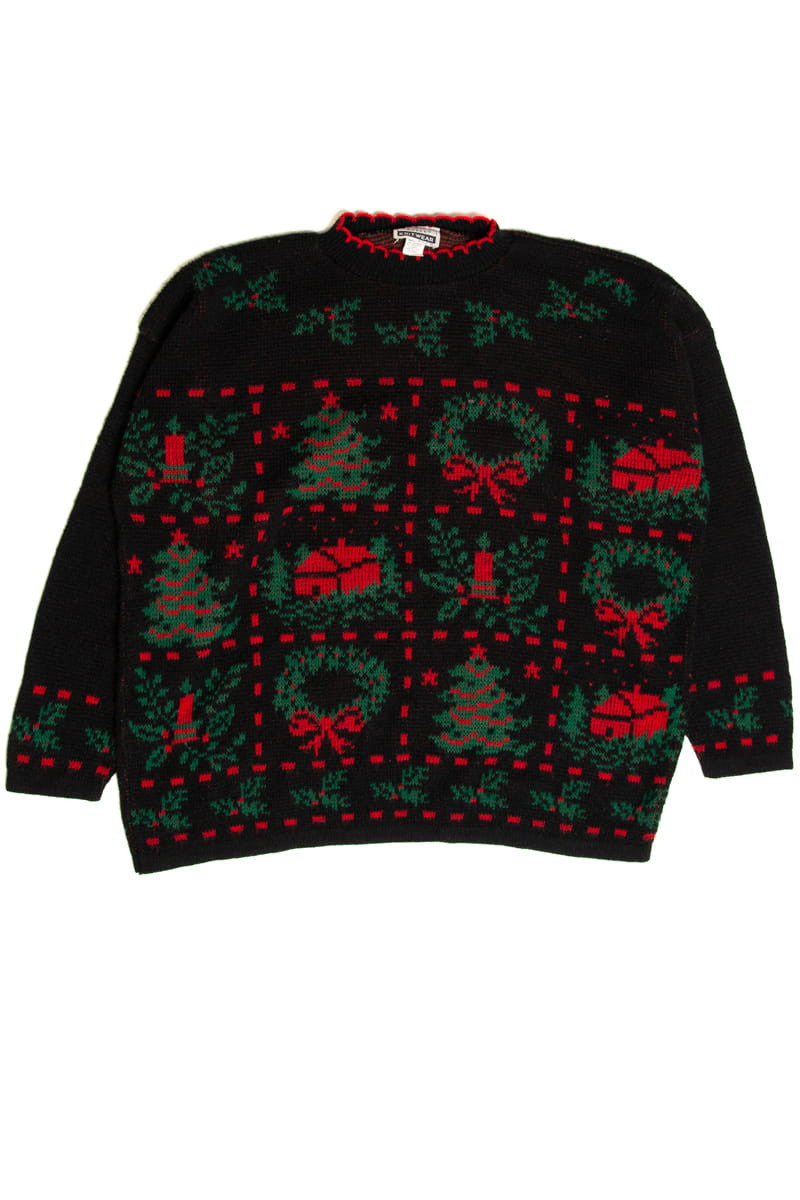 Black Ugly Christmas Pullover 59189