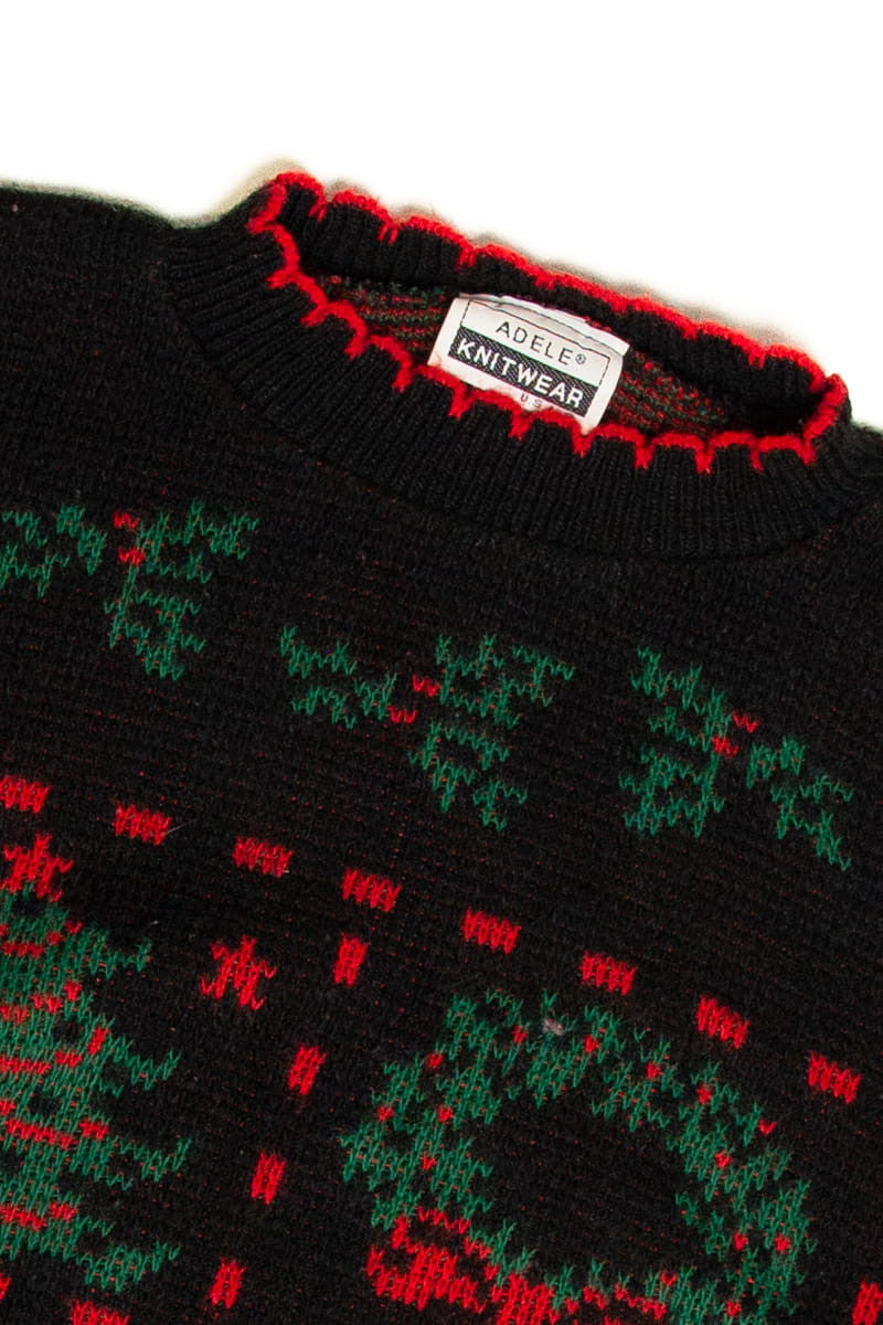 Black Ugly Christmas Pullover 59189