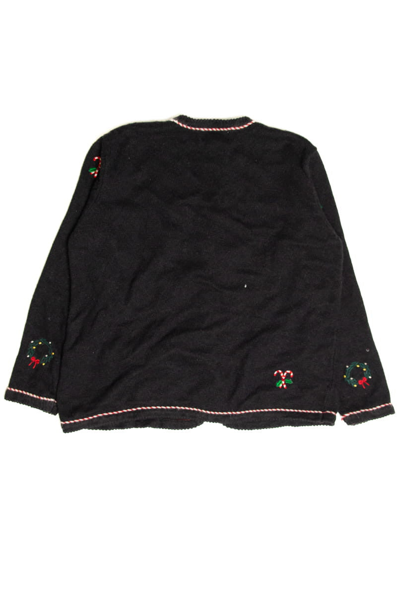 Black Ugly Christmas Cardigan 59190