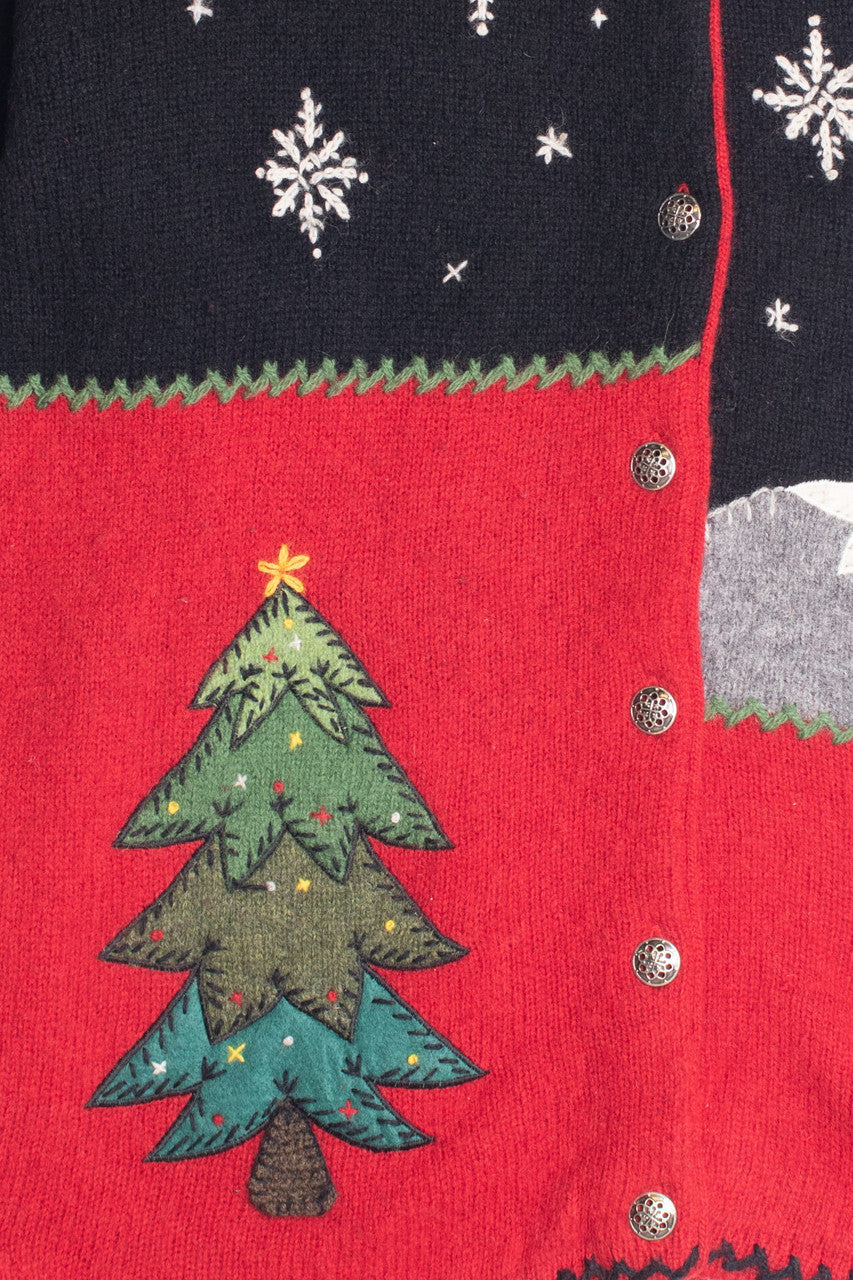 Red Ugly Christmas Cardigan 59235