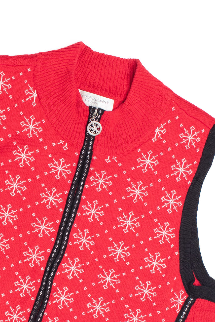 Red Ugly Christmas Vest 59237