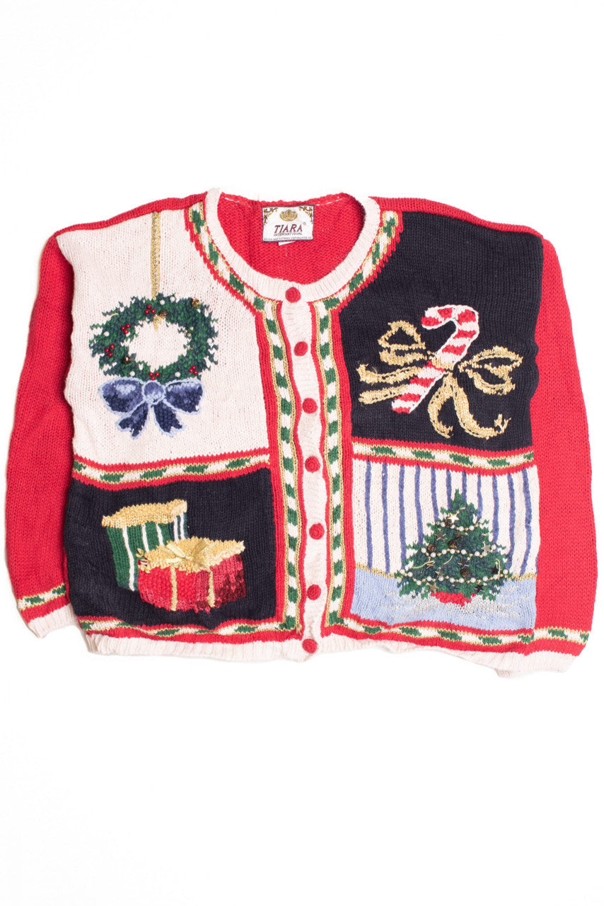 Red Ugly Christmas Cardigan 59246