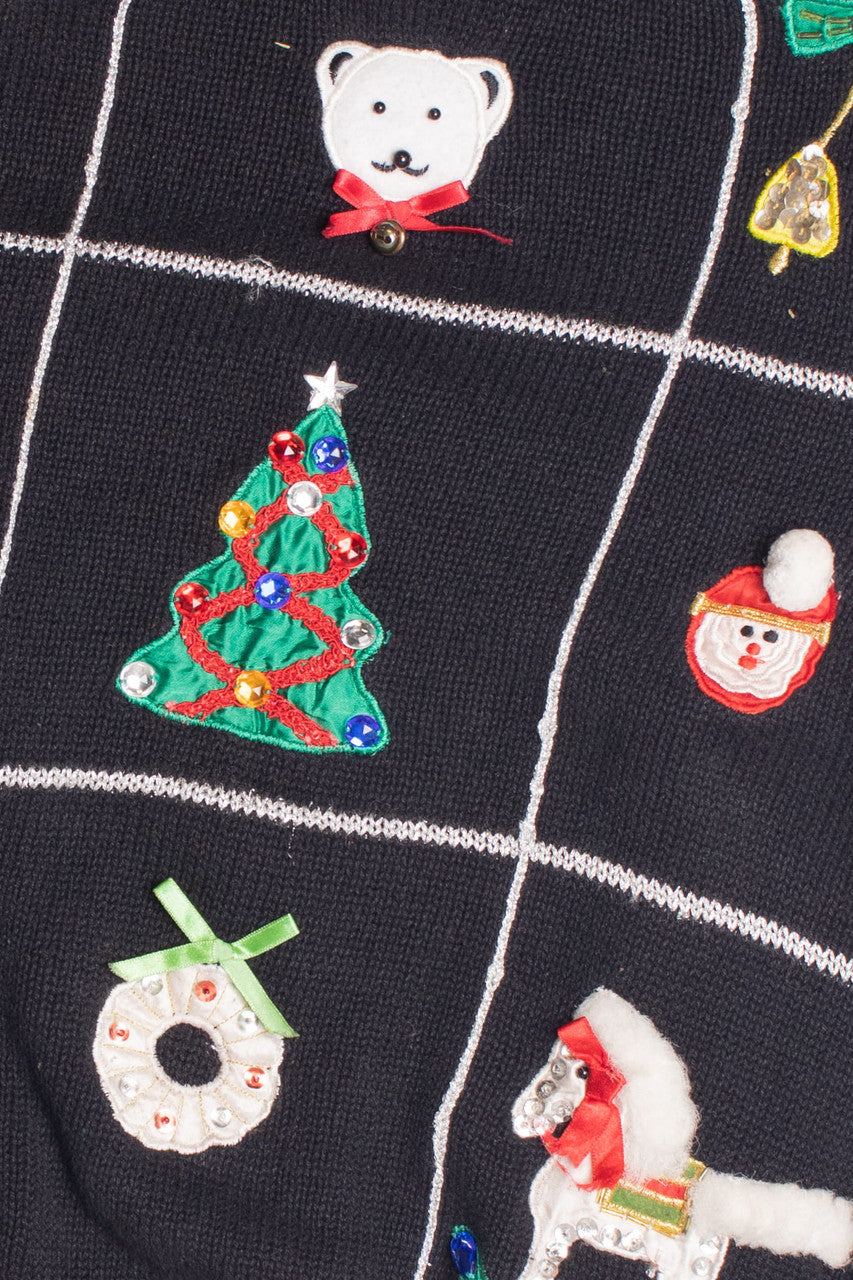 Black Ugly Christmas Pullover 59254