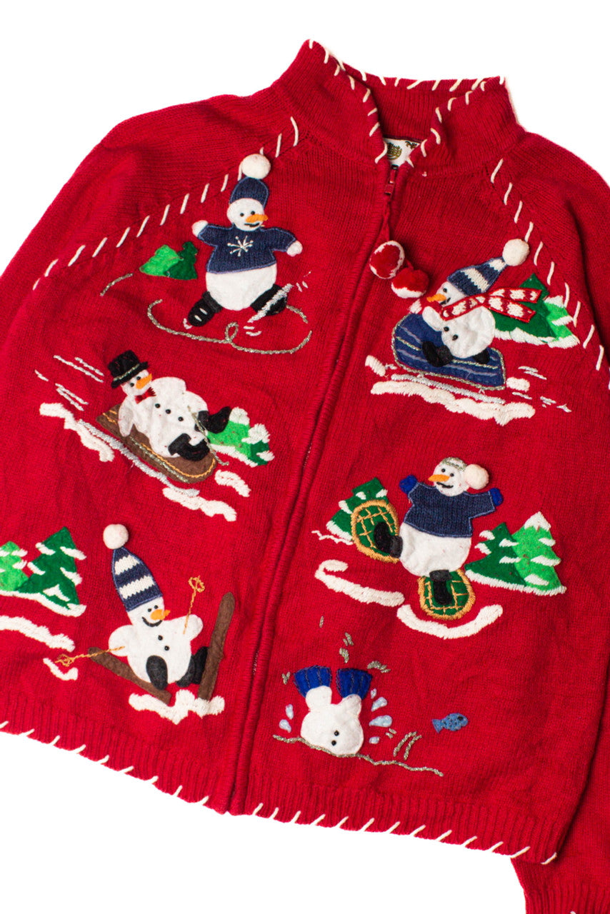 Red Ugly Christmas Cardigan 59272