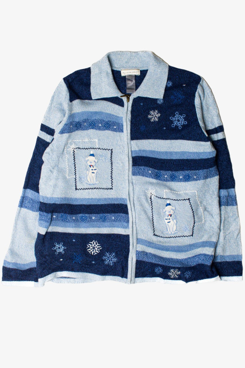 Blue Ugly Christmas Cardigan 59275