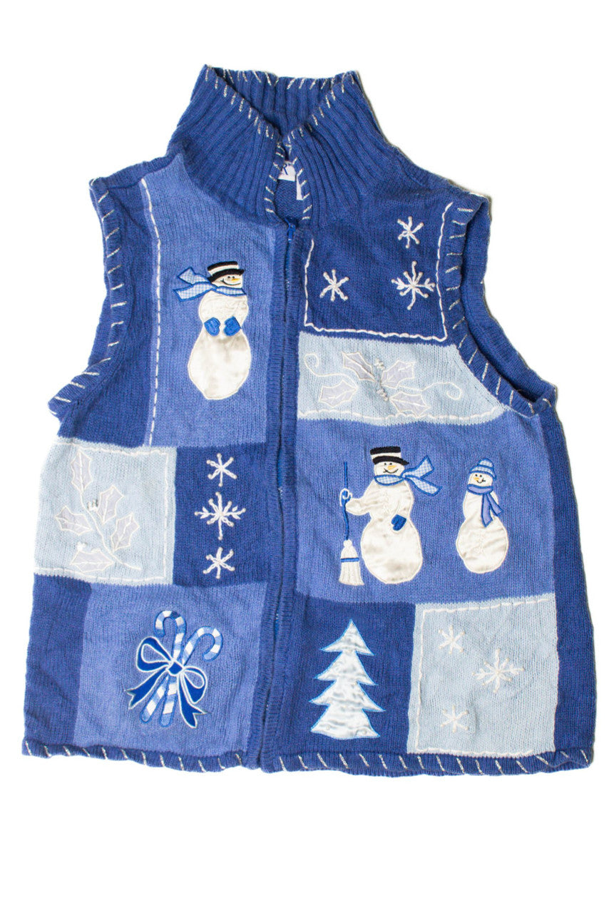 Blue Ugly Christmas Vest 59423