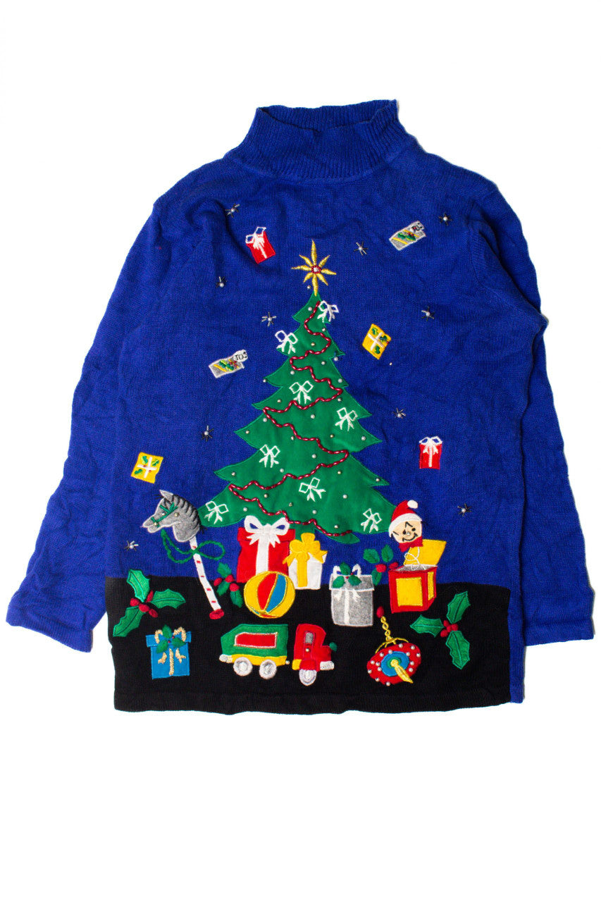 Blue Ugly Christmas Pullover 59488