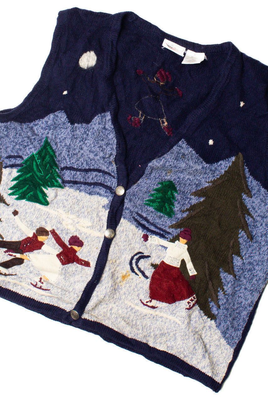 Blue Ugly Christmas Vest 59503