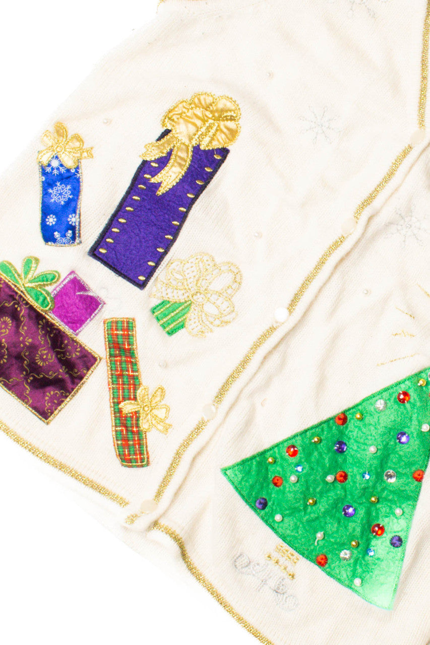 White Ugly Christmas Vest 59517