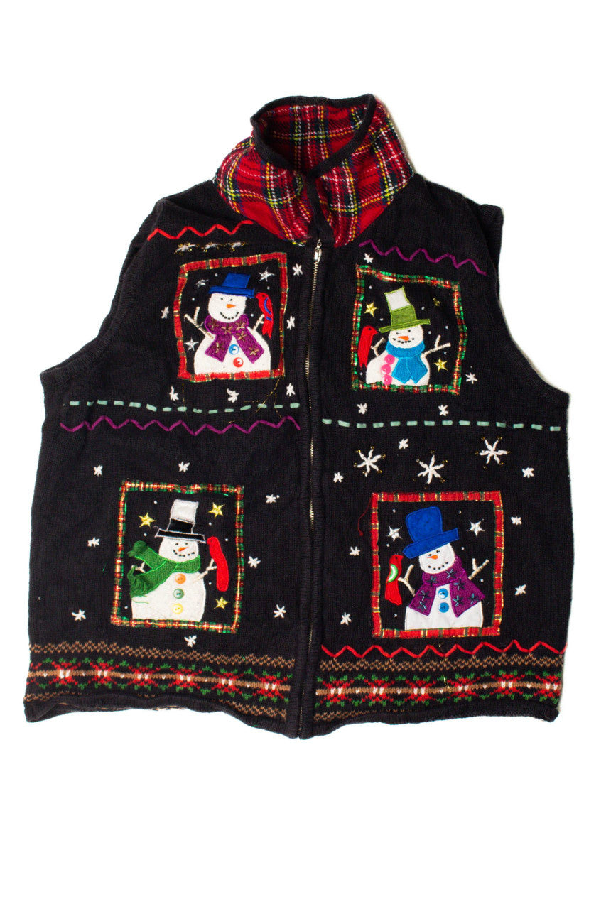 Black Ugly Christmas Vest 59519