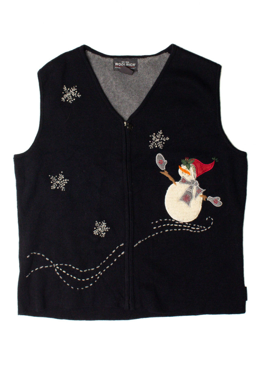 Black Ugly Christmas Vest 59525