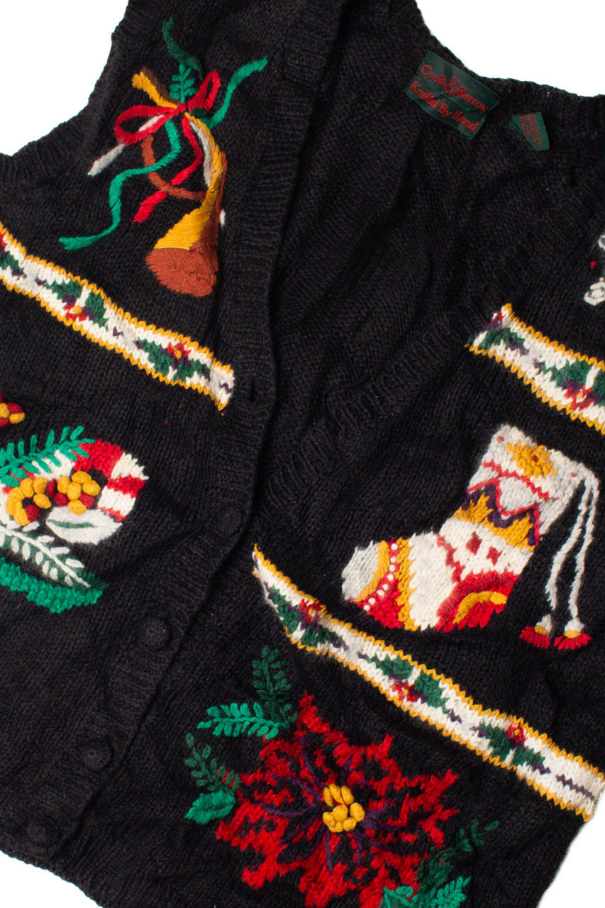 Black Ugly Christmas Vest 59532