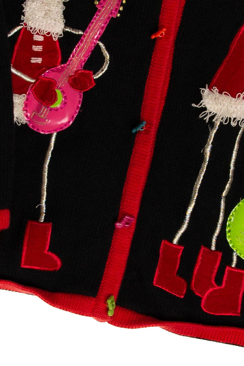Black Ugly Christmas Cardigan 60276