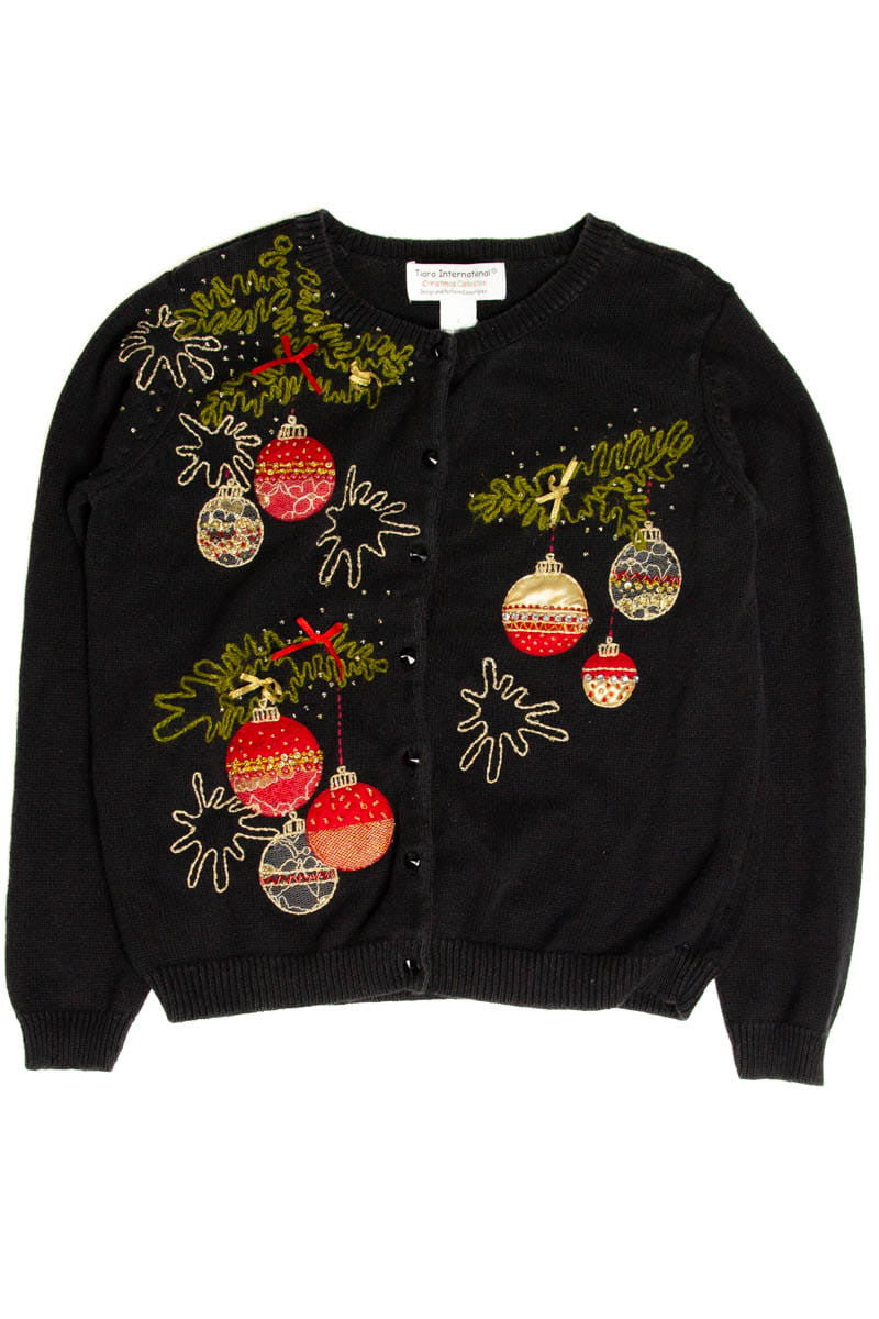 Black Ugly Christmas Cardigan 60277