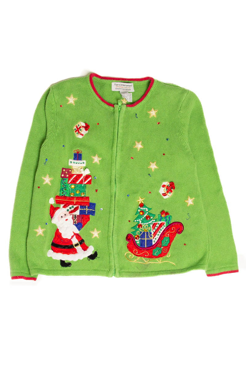 Green Ugly Christmas Cardigan 60285