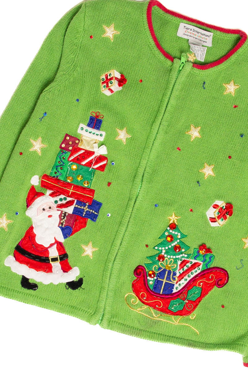 Green Ugly Christmas Cardigan 60285