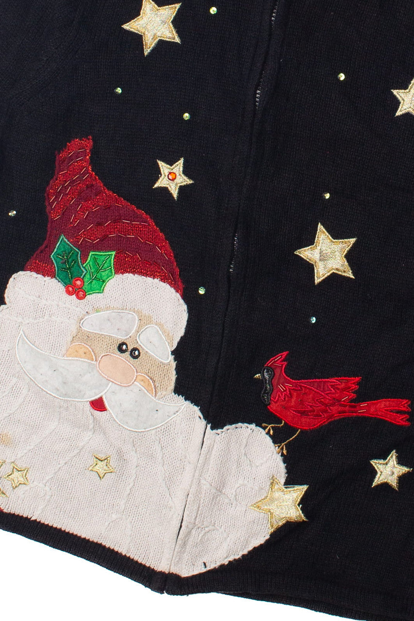Santa in the Stars Ugly Christmas Sweater 60811