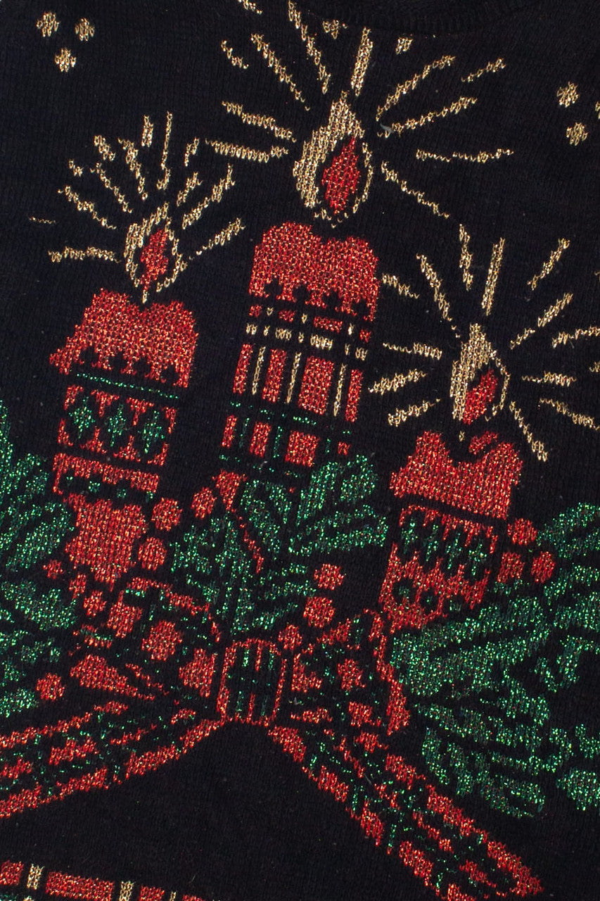 Candle Centerpiece Ugly Christmas Sweater 60821