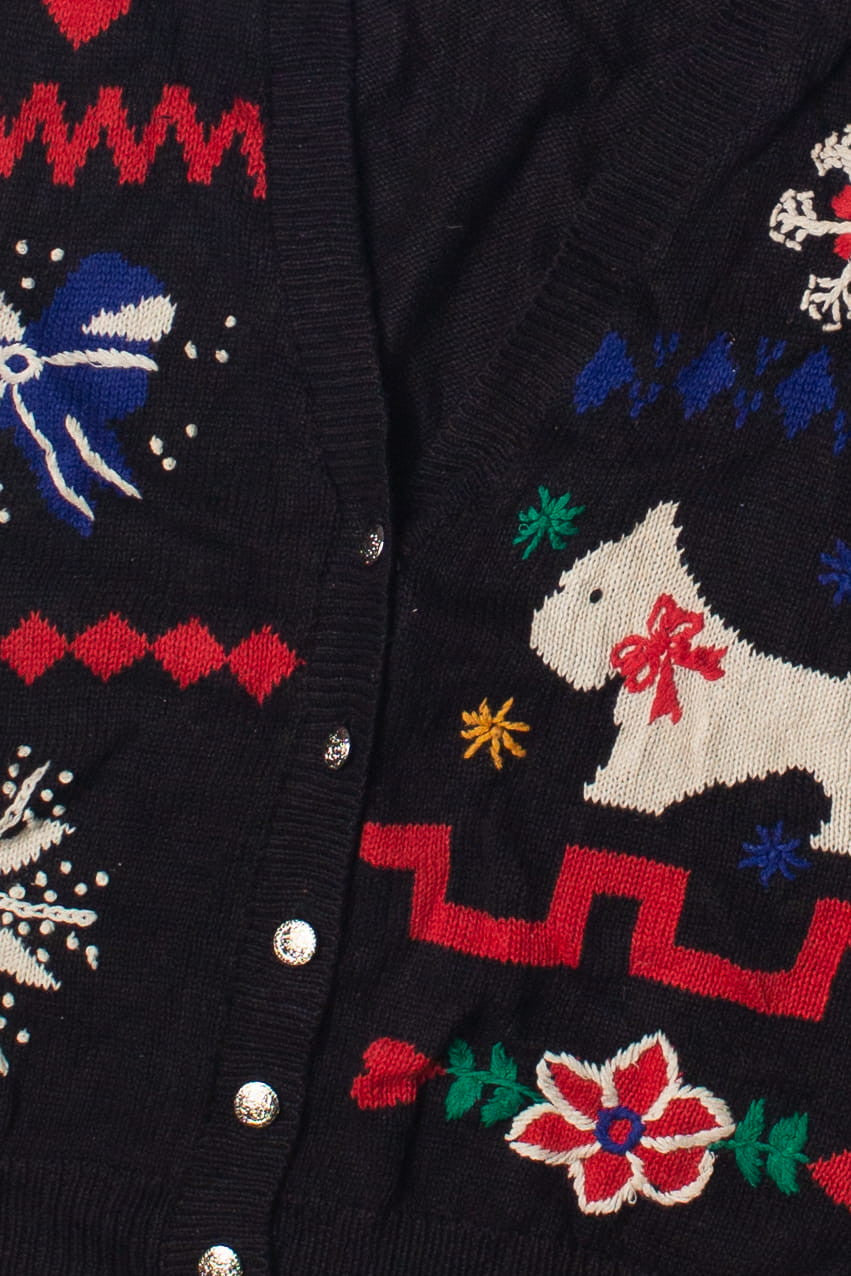 Little Doggie Ugly Christmas Sweater Vest 60823