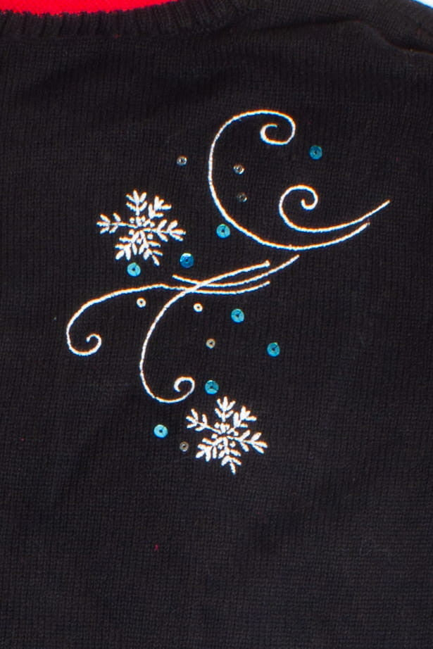 Black Ugly Christmas Pullover 61011